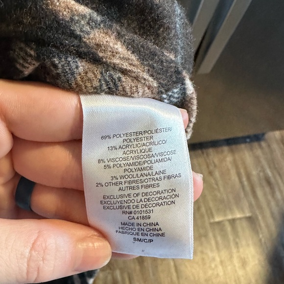 Stranger Things Plaid Flannel Shirt - Brown - Picture 6 of 7